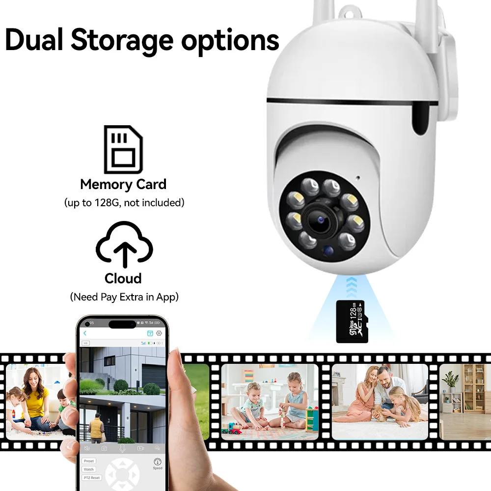 2.4G 8MP Cameras Wifi Video Surveillance IP Indoor Security Protection Monitor 5.0X Zoom Home Wireless Track Alarm O-Kam Pro