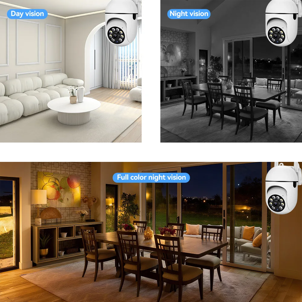 2.4G 8MP Cameras Wifi Video Surveillance IP Indoor Security Protection Monitor 5.0X Zoom Home Wireless Track Alarm O-Kam Pro