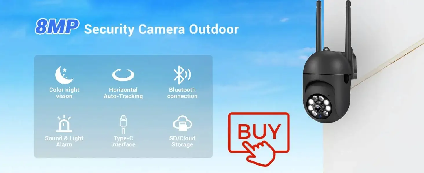 2.4G 8MP Cameras Wifi Video Surveillance IP Indoor Security Protection Monitor 5.0X Zoom Home Wireless Track Alarm O-Kam Pro