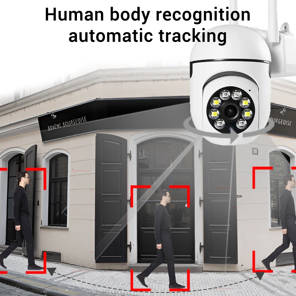2.4G 8MP Cameras Wifi Video Surveillance IP Indoor Security Protection Monitor 5.0X Zoom Home Wireless Track Alarm O-Kam Pro