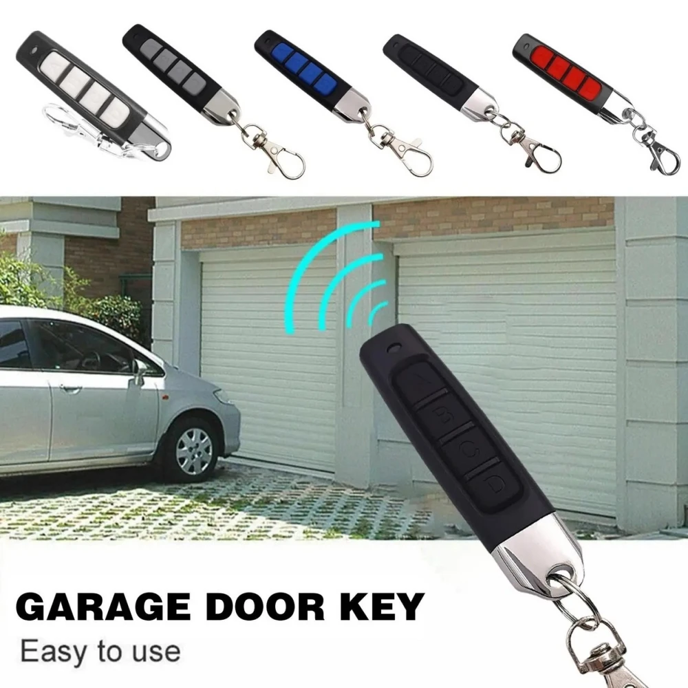 433MHz Auto Copy Remote Control Electric Garage Door Opener Remote Controller Duplicator Clone Cloning Code 4 Keys Transmitter