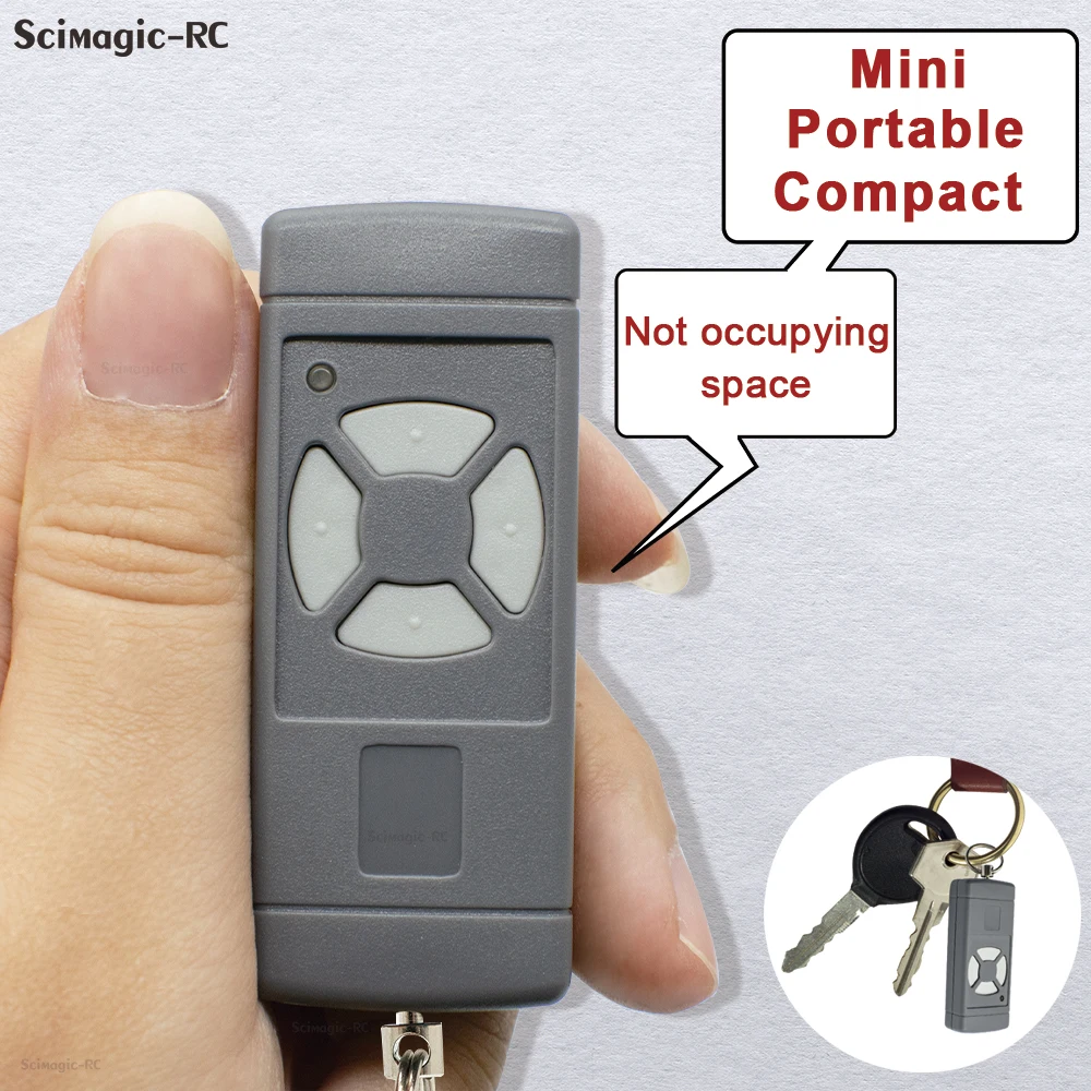 Clone 40.685MHz HSE2 HS2 HS4 HSM2 HSM4 HSE4 Garage Door Remote Control 40mhz Gate Opener