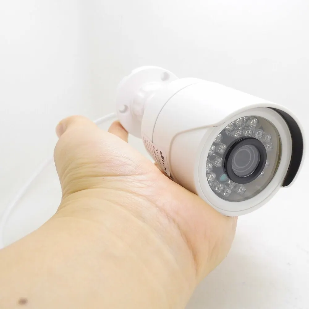 AHD Camera 1080P AHD Security Surveillance High Definition Outdoor Waterproof CCTV Infrared NightVision Bullet Wired Home Camera