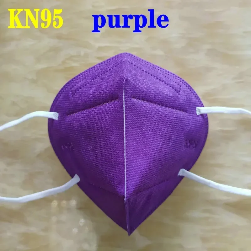 KN95 15 Colors FFP2 MASK KN95 5 Layers Adult Black Fabric Mask Mascarillas Protective FPP2 Mouth Face Masks Filter Masque
