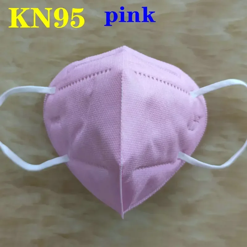 KN95 15 Colors FFP2 MASK KN95 5 Layers Adult Black Fabric Mask Mascarillas Protective FPP2 Mouth Face Masks Filter Masque