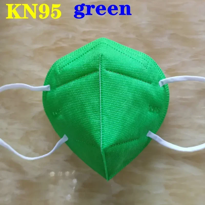 KN95 15 Colors FFP2 MASK KN95 5 Layers Adult Black Fabric Mask Mascarillas Protective FPP2 Mouth Face Masks Filter Masque