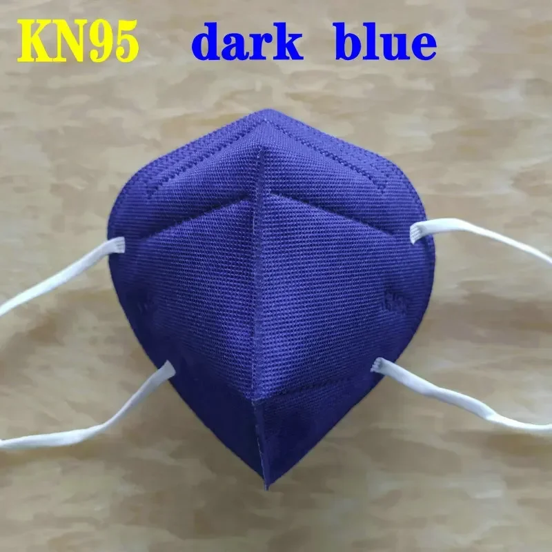KN95 15 Colors FFP2 MASK KN95 5 Layers Adult Black Fabric Mask Mascarillas Protective FPP2 Mouth Face Masks Filter Masque