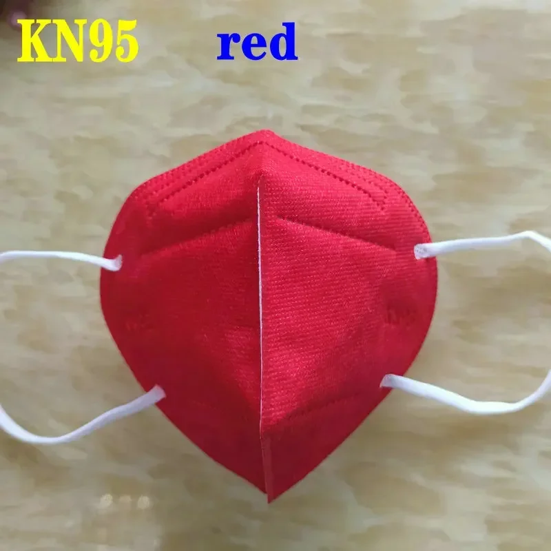 KN95 15 Colors FFP2 MASK KN95 5 Layers Adult Black Fabric Mask Mascarillas Protective FPP2 Mouth Face Masks Filter Masque