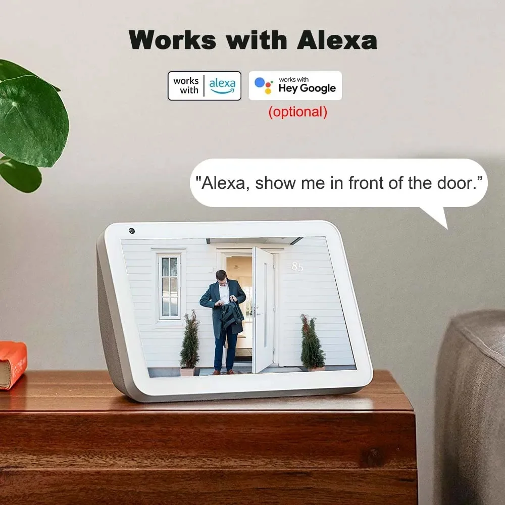 5G 2.4G WIFI 16MM Tuya Wifi Door Eye Camera Mini Peephole Door WifI IP Camera 1.66MM Wide Angle FishEye Audio TF Card Slot