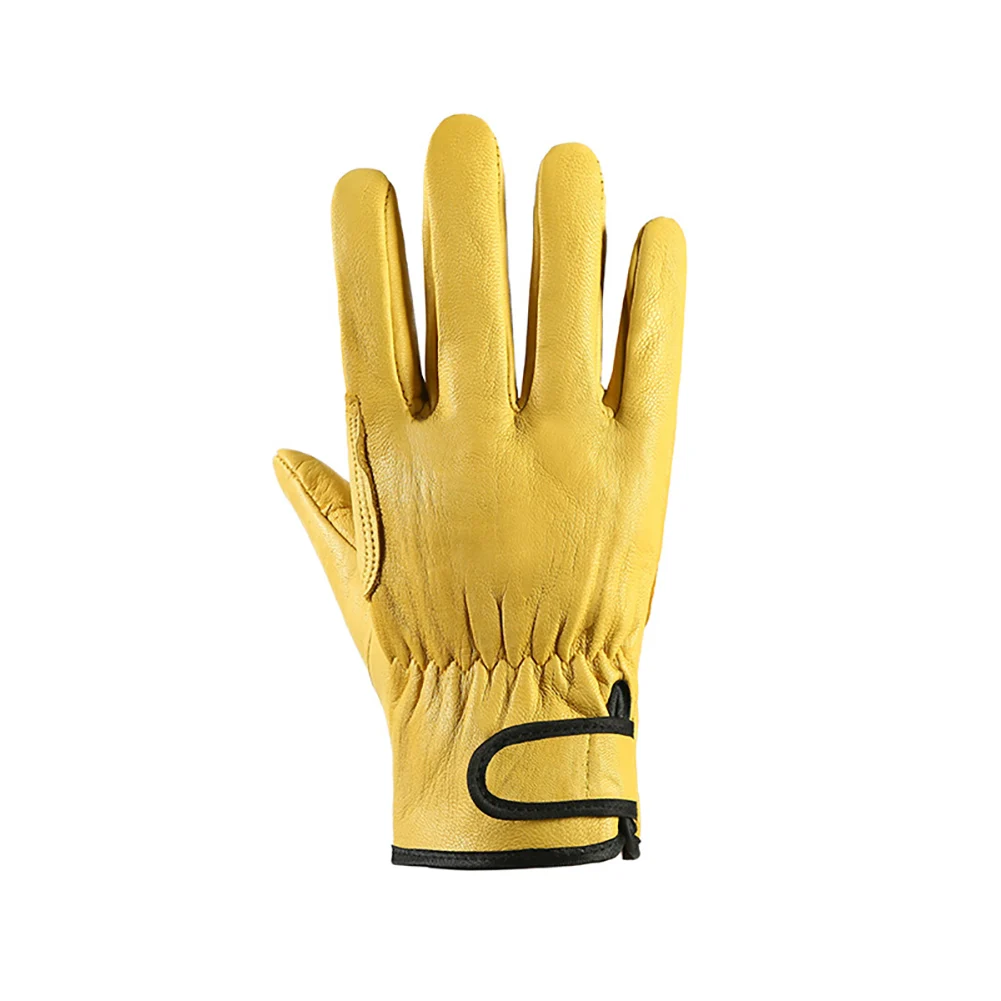 Leather Work High Temperature Heat Insulation Gloves Safety Protection Worker Work Welding Garden Driver Gloves