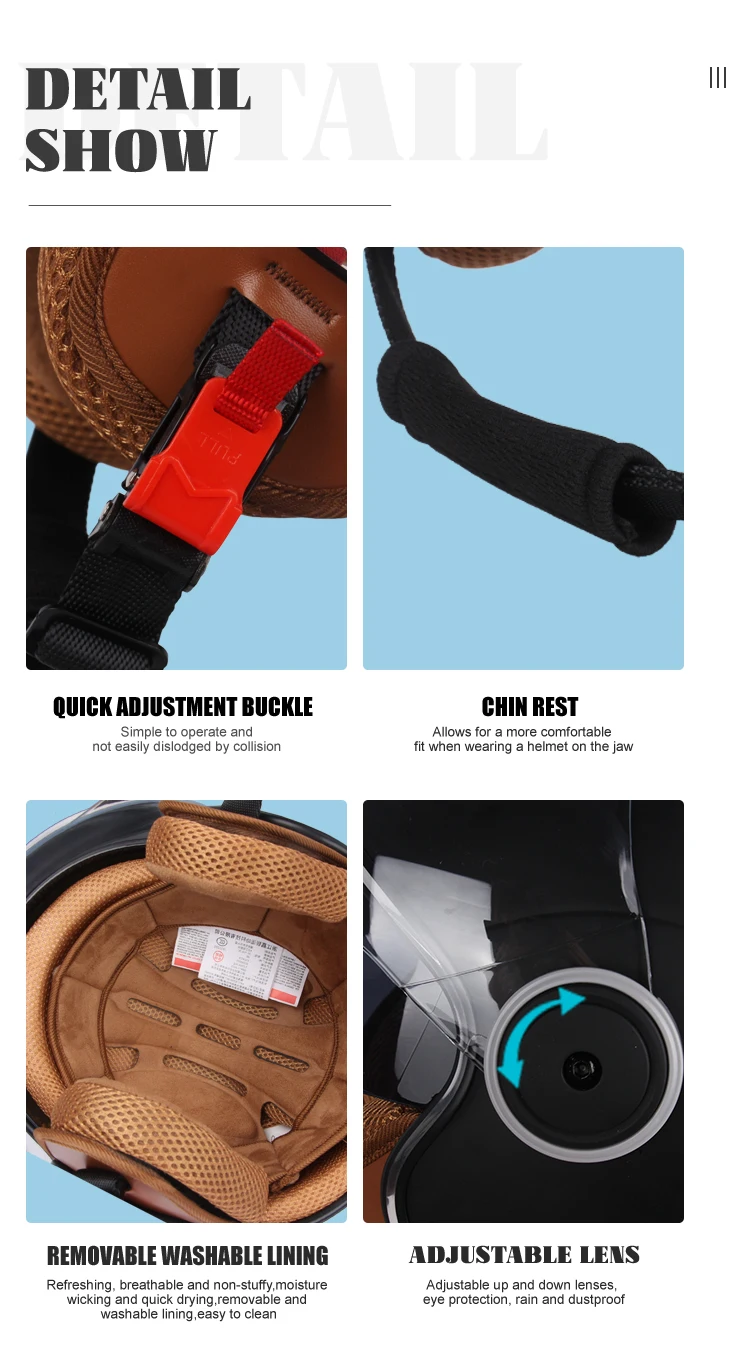 Four seasons universal electric car helmet unisex models motorbike helmet half helmet full helmet protective helmet