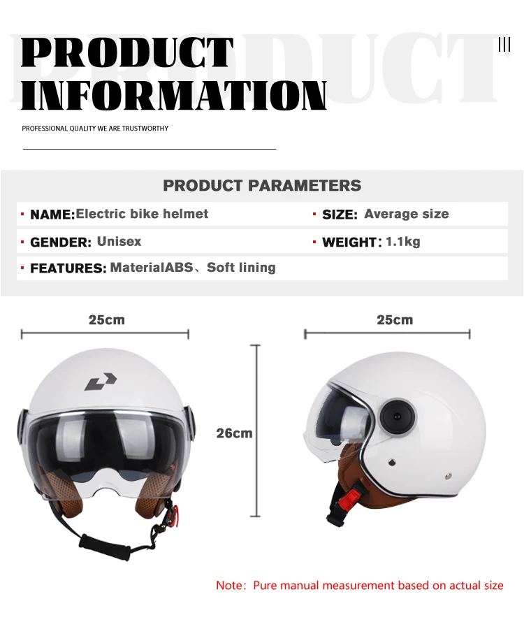 Four seasons universal electric car helmet unisex models motorbike helmet half helmet full helmet protective helmet