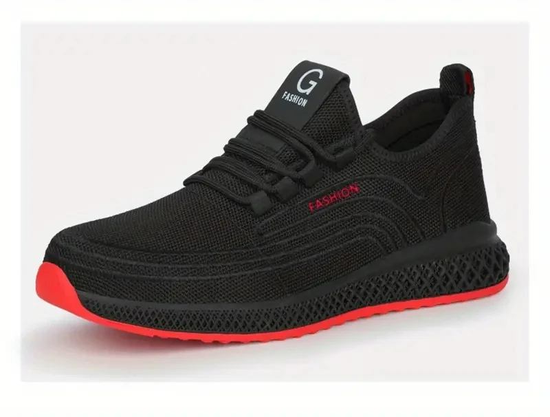Work Safety Shoes Men Women Steel Toe Shoes Breathable Puncture-Proof Men Work Sneakers Boots Lightweight Safety Footwear Male