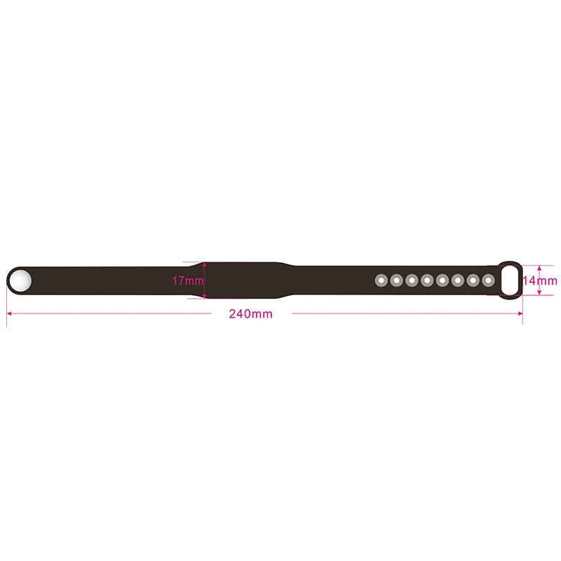 NFC Wristband Digital Business Card Wristband - Tap to Share NFC - iPhone & Android All NFC Enabled Devices