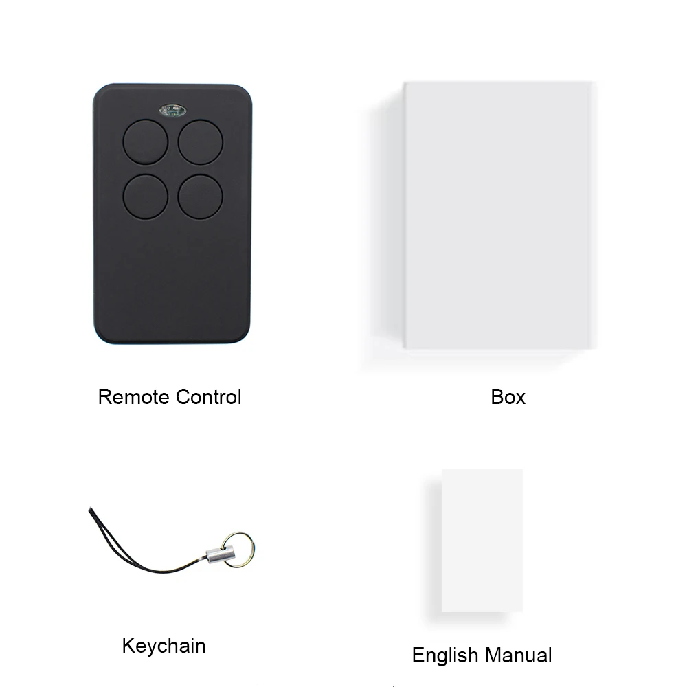 Multifrequency Rolling Code Clone 300 310 315 330 390 433 433.42 434.42 868 868.3 868.35 MHz Garage Door Remote