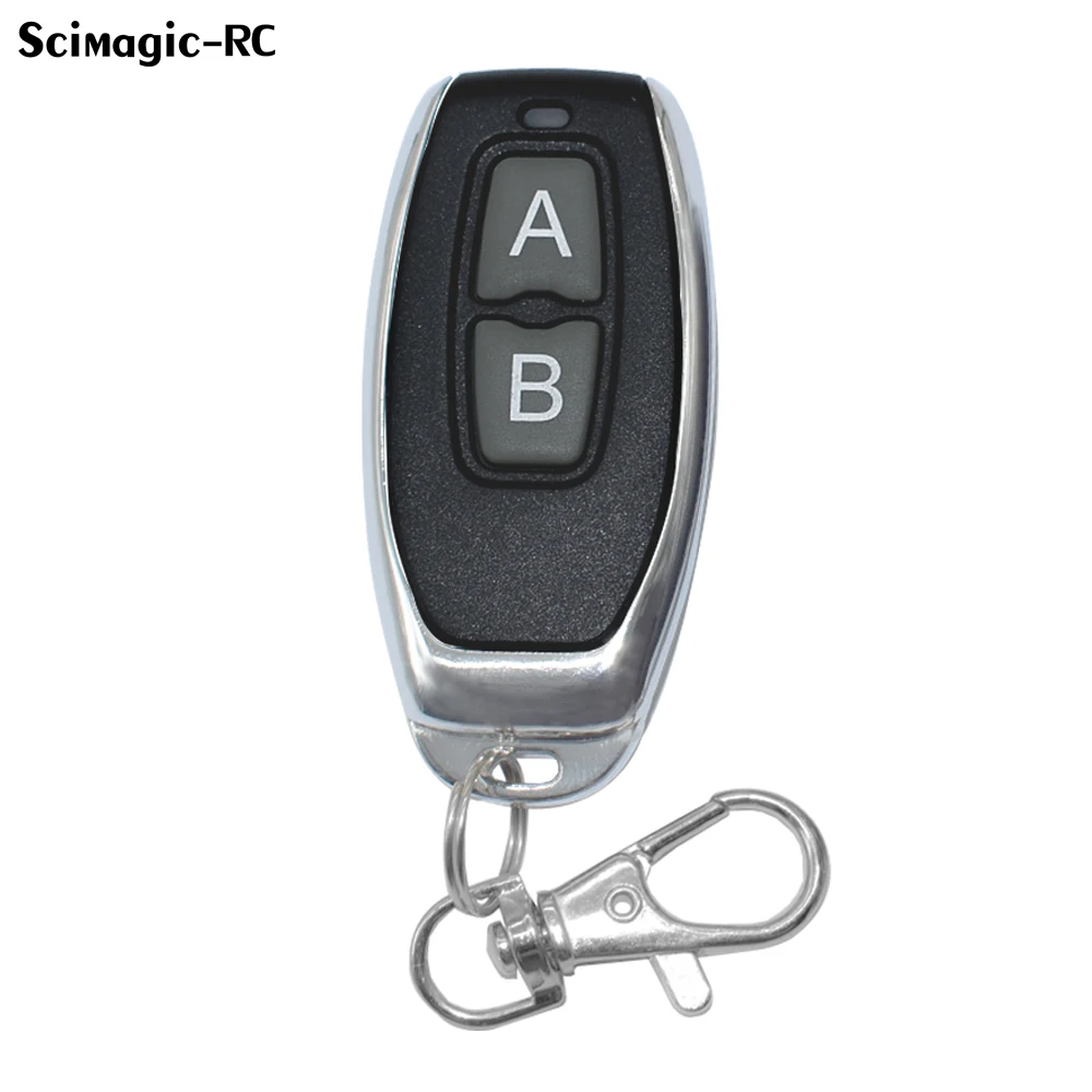 Universal Wireless 433.92Mhz RF Remote Control 433 Mhz Cloning Fixed Code Remote Control 2 Channel For Gate Car Home Garage Door