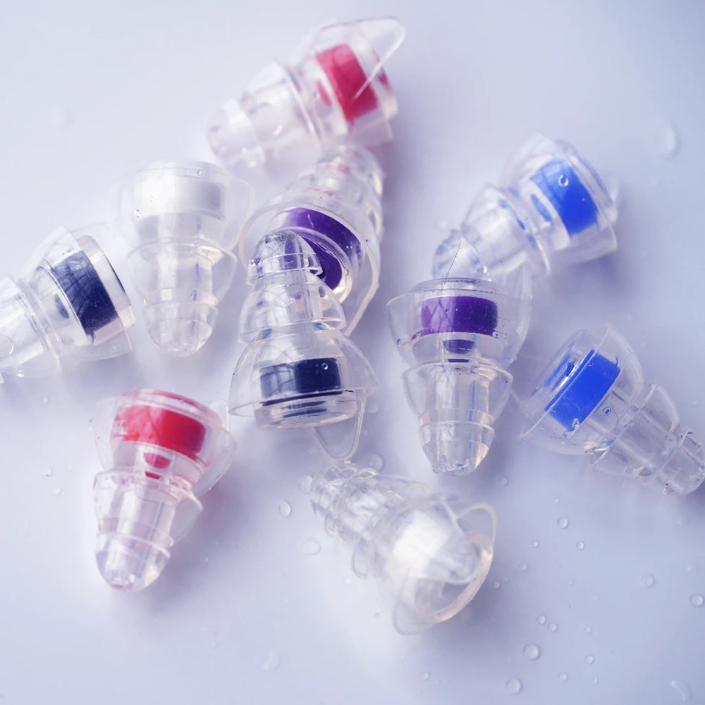 Silicone High Fidelity Concert Ear Plugs, Hearing Protection Earplugs, Noise Reduction Music Ear Plugs for Concerts