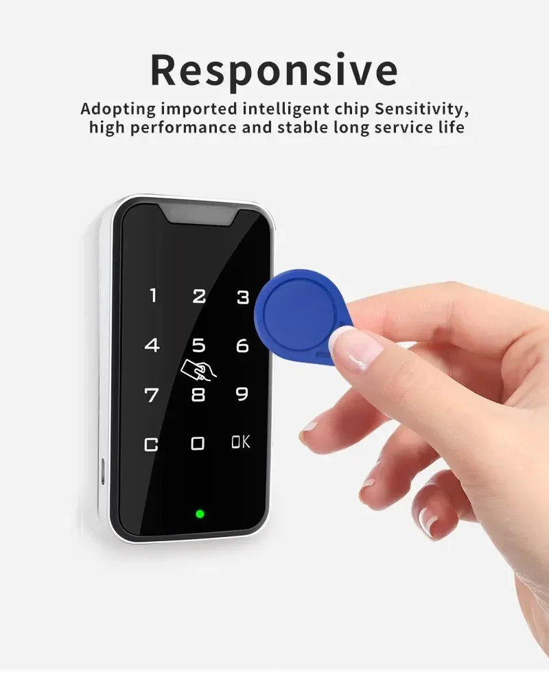 UID 5/10/20PCS 13.56Mhz RFID Replaceable write smart token Multi-colour Copy Keychain Write Copy Clone Clasp tag for Mif 1k S50