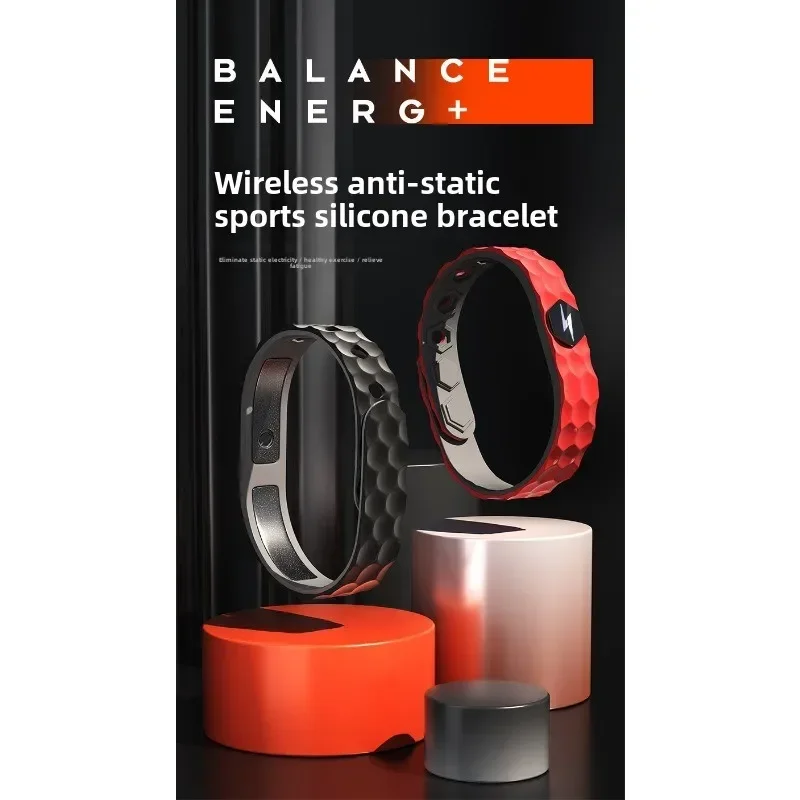 Negative Ion Wireless Anti-static Bracelet Winter Car To Eliminate The Human Body Static Wrist Trend Band Chain Movement