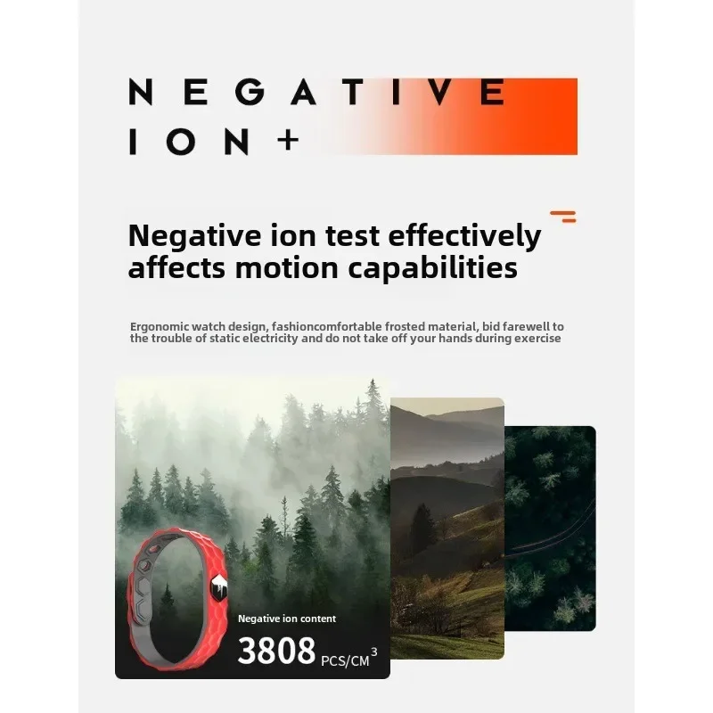 Negative Ion Wireless Anti-static Bracelet Winter Car To Eliminate The Human Body Static Wrist Trend Band Chain Movement