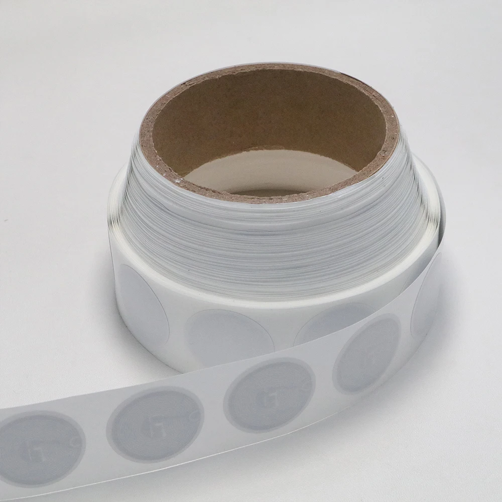 13.56Mhz ISO15693 Genuine SLIX Label Premium Quality Programmable RFID Sticker Dia30mm