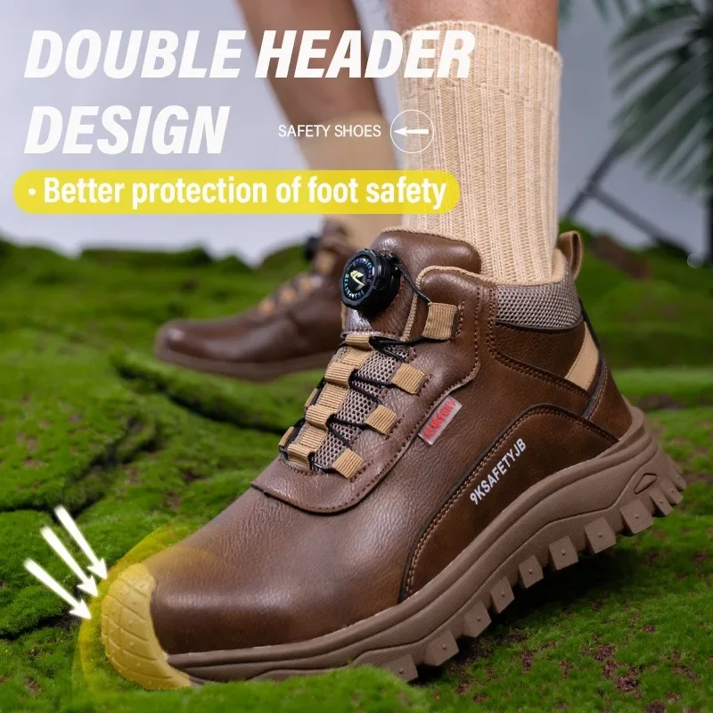 6KV Safety Shoes Fashionable Men's Insulated Are Waterproof Puncture Slip Resistant Comfortable and Breathable