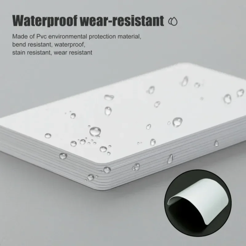 Hilo 10PCS NTAG215 Blank NFC Cards PVC Tags NFC215 13.56Mhz TagMo Waterproof RFID NFC Phone 504 bytes
