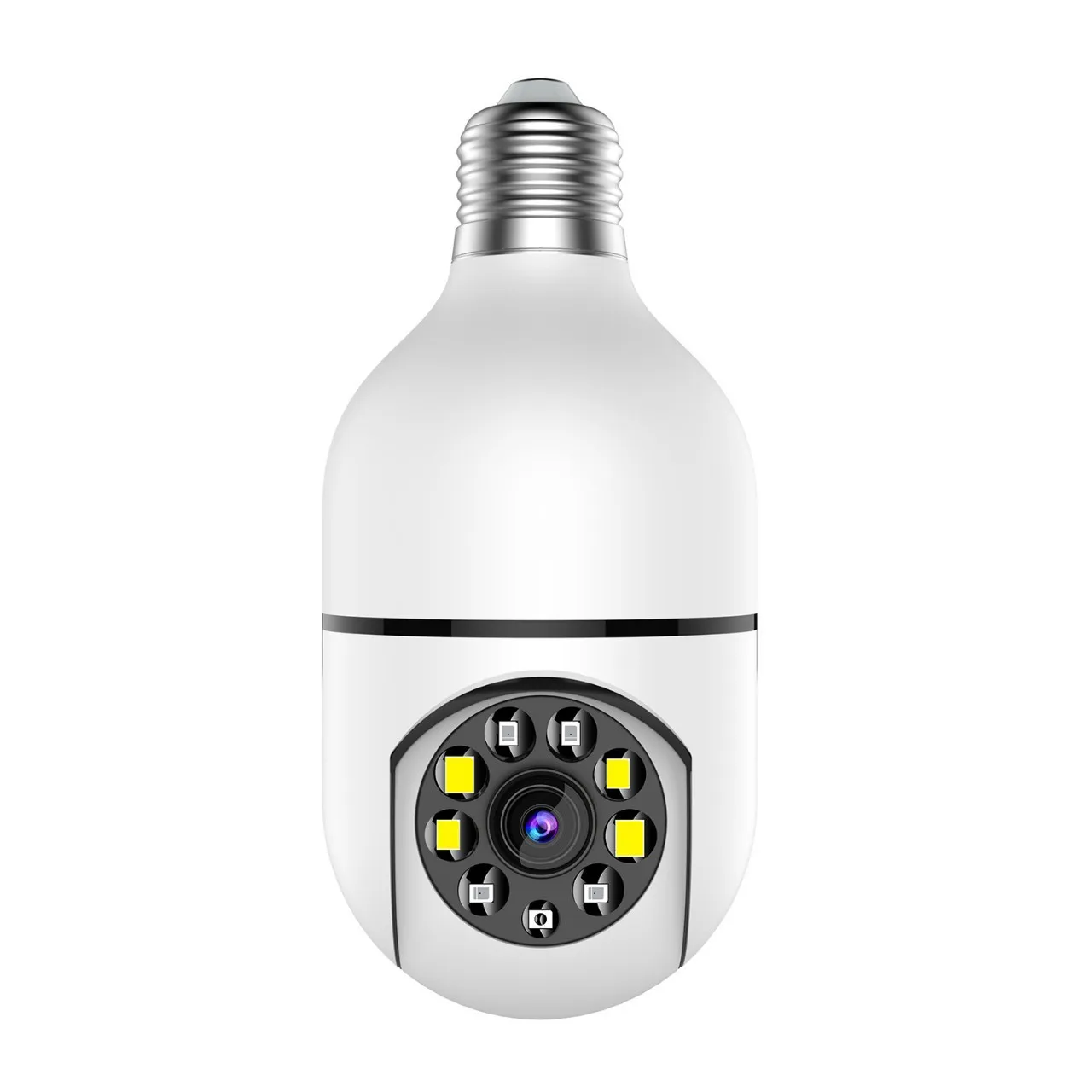 ICSEE 1080P Wifi Bulb E27 Surveillance Camera Color Night Vision 360° Rotating Automatic Human Tracking Two-way Talk Smart Home