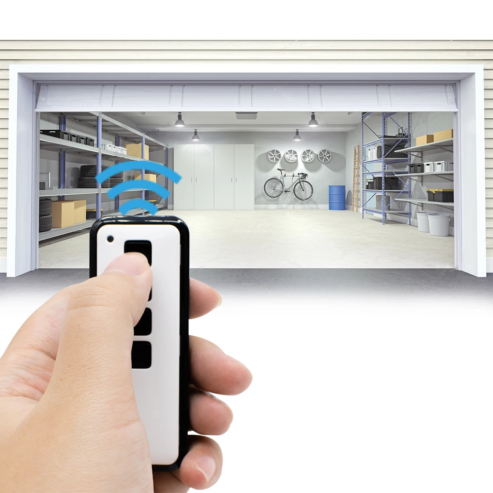 MINI-NOVOTRON 522 524 Garage Door Remote Control 433.92mhz Rolling Code Gate Keychain Transmitter