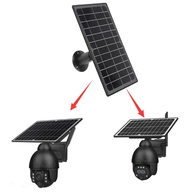 SHIWOJIA Solar Panels Suitable for Outdoor Solar Cameras