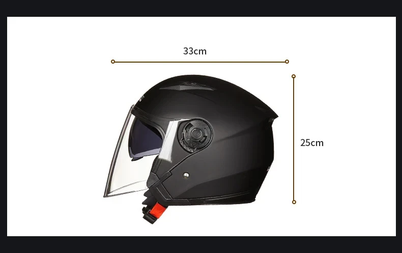 Motorcycle Helmet Male Female Four Seasons capacete para motocicleta cascos para moto Double Lens RACING HALF HELMETS