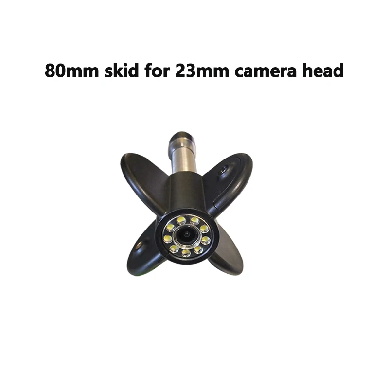 45mm 80mm Bracket Skid For 23mm Camera Head, Inspection Video Drain Sewer Pipeline Industrial Endoscope Protective Accessory