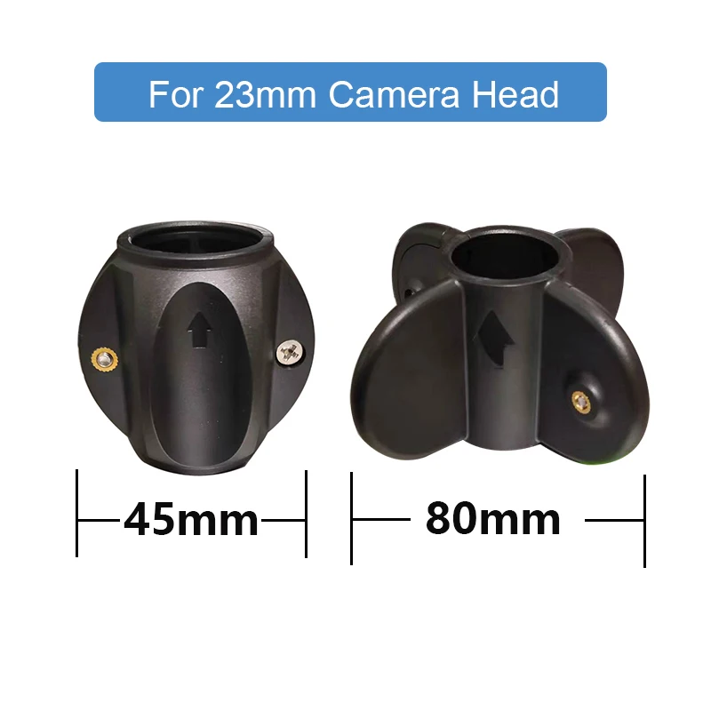 45mm 80mm Bracket Skid For 23mm Camera Head, Inspection Video Drain Sewer Pipeline Industrial Endoscope Protective Accessory