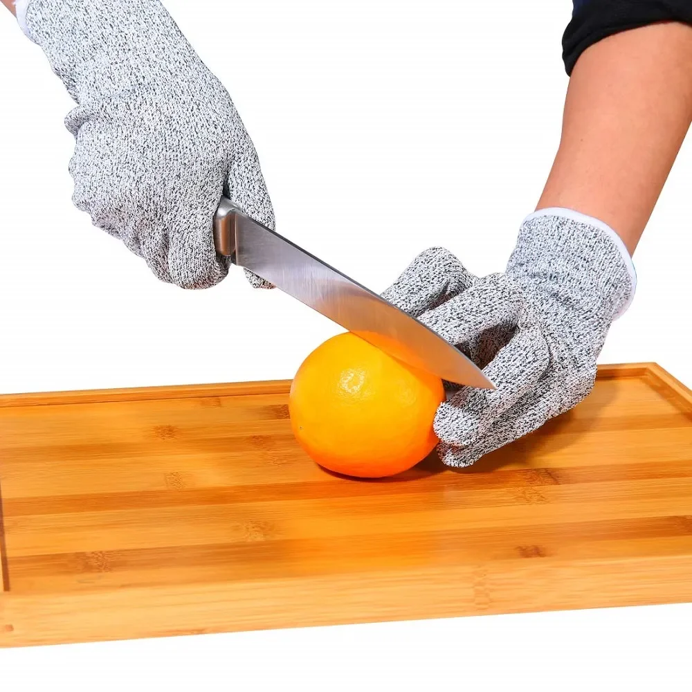 HPPE Level 5 Safety Anti Cut Gloves High-strength Industry Kitchen Gardening Anti-Scratch Anti-cut Glass Cutting Multi-Purpose