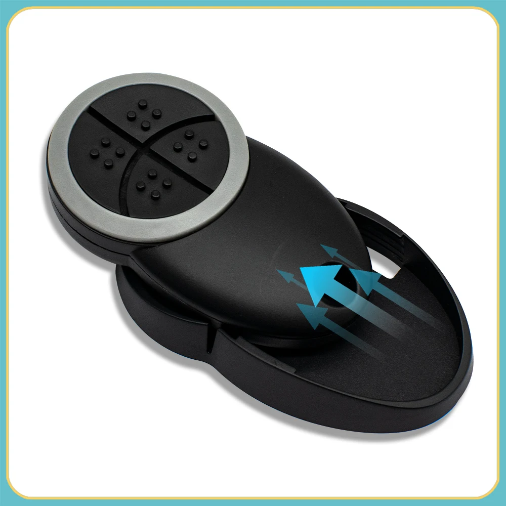 TELECO TXP-433-A01 TXP-433-A02 TXP-433-A04 Garage Door Remote Control 433.92MHz Rolling Code Transmitter Gate Keychain