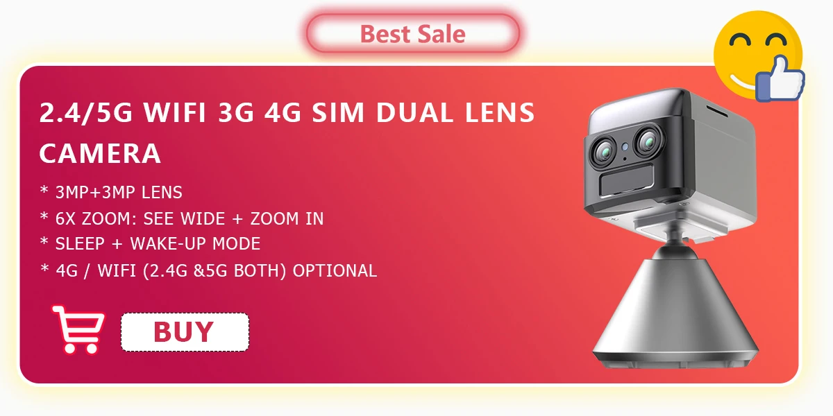 4MP WIFI IP Camera 3G 4G SIM Card PTZ 4MP Video Surveillance Cameras Outdoor Dual Lens ZOOM Alarm Color Night Camhipro App