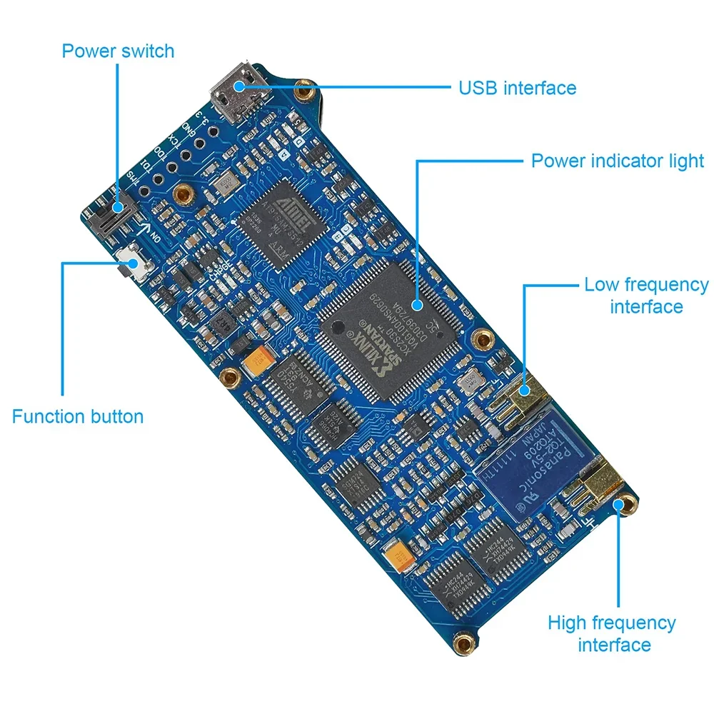 NFC 125KHz 13.56MHz Reader Writer Duplicator RFID Proxmark3 RDV2 512k Memory PM3 DEV Encoder Develop Suit Kits Programmer