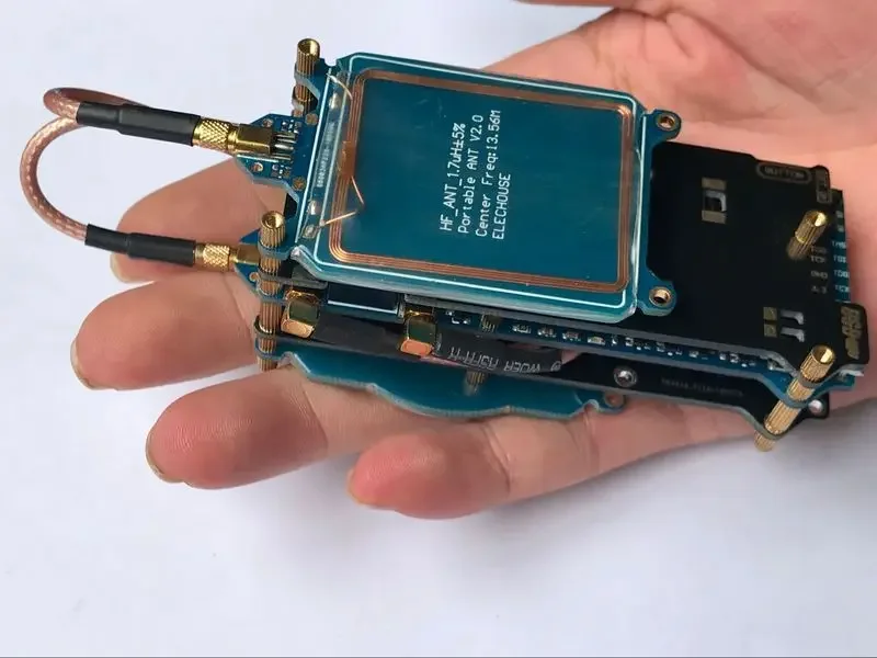 NFC 125KHz 13.56MHz Reader Writer Duplicator RFID Proxmark3 RDV2 512k Memory PM3 DEV Encoder Develop Suit Kits Programmer