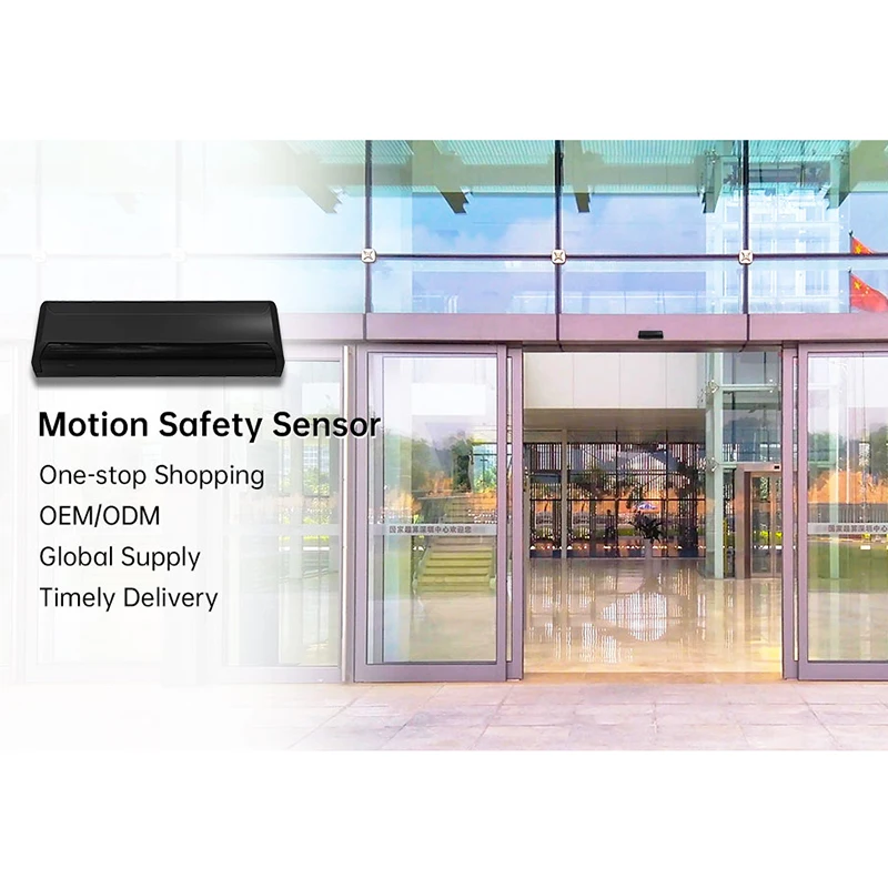 Professional Integrated Microwave Motion Sensor Active Infrared Presence Detector for Automatic Door