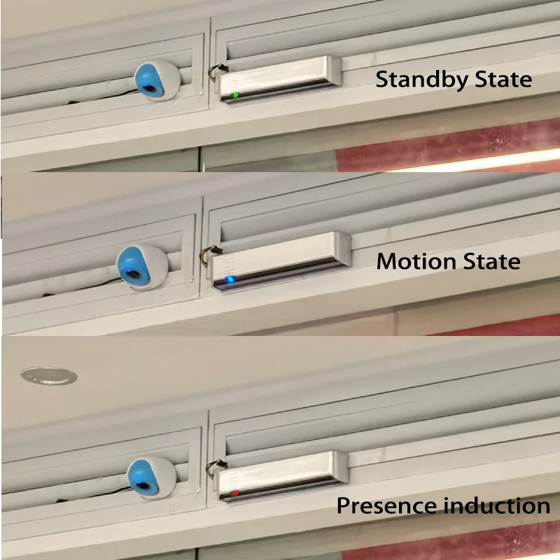 Professional Integrated Microwave Motion Sensor Active Infrared Presence Detector for Automatic Door