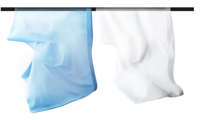 3pcs Ice Silk Men's Underwear Boxer Briefs For Men 3D Ultra Thin Comfortable Breathable QuickDrying Panties