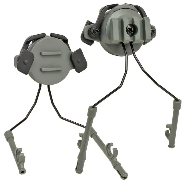 Tactical Helmet Accessories Military Airsoft Headset Holder Helmet Rail Adapter Hunting Shooting Headset Bracket