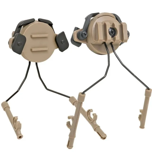 Tactical Helmet Accessories Military Airsoft Headset Holder Helmet Rail Adapter Hunting Shooting Headset Bracket