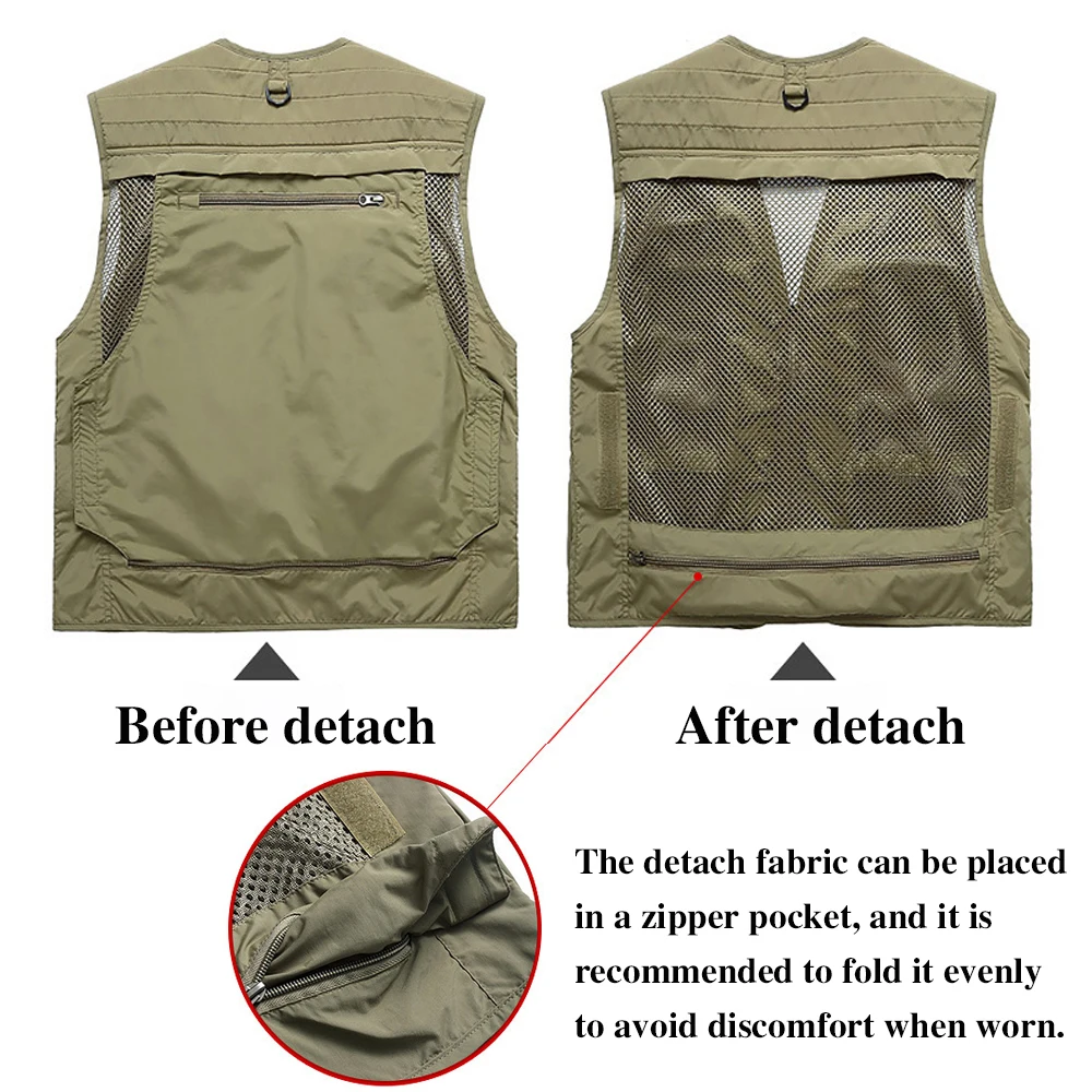 Hi Vis Workwear Safety Vest with Multi Pocket Emergency Rescue Volunteers Communication Safety Jacket Outdoor Work Clothing