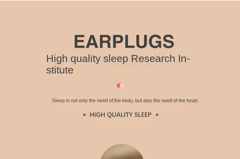NEW Silicone Earplug Sleep Noise Ear Plug Canceling Noise Reduction Soundproof Anti Soft Slow Rebound Protection Ears Foam