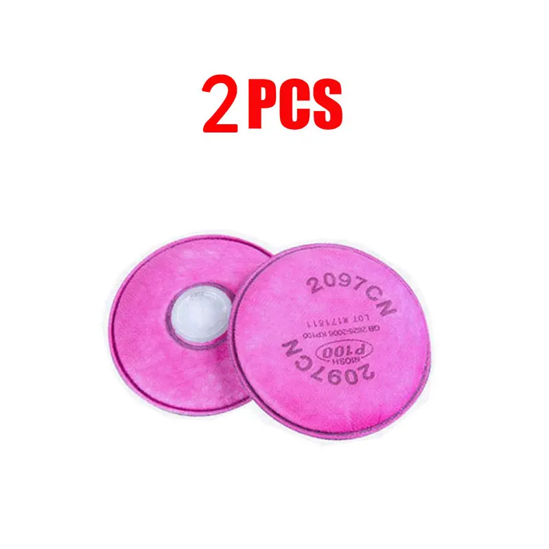 Dust Mask AccessoryCarpenter Painting Spray Industry 2091/2097 Particulate Filter P100 For 3m 6200 6800 7502 Series Respirator