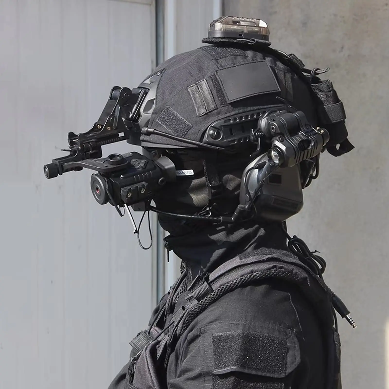 BOOIU Tactical Helmets Night Vision Bracket for NVG PVS-14/PVS-7 Fast MICH Helmet Mount Accessories Military Tactical Equipment