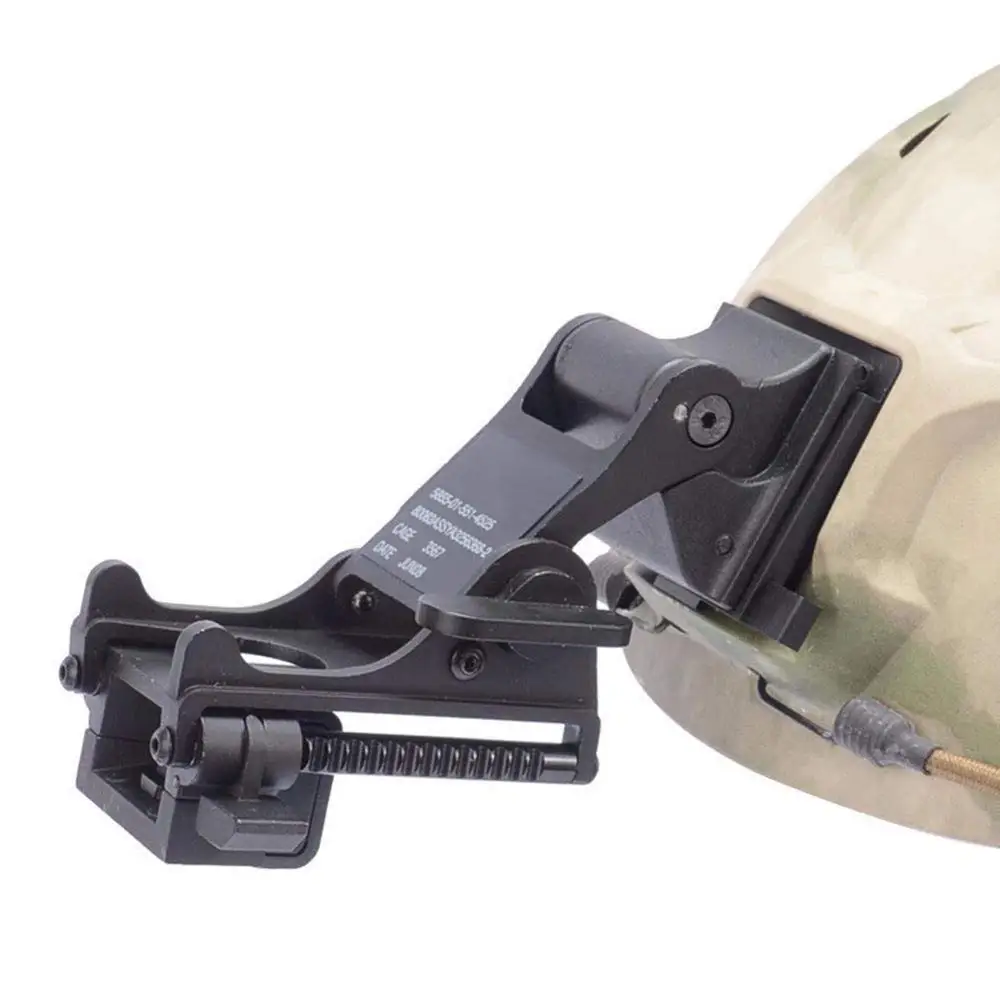 BOOIU Tactical Helmets Night Vision Bracket for NVG PVS-14/PVS-7 Fast MICH Helmet Mount Accessories Military Tactical Equipment
