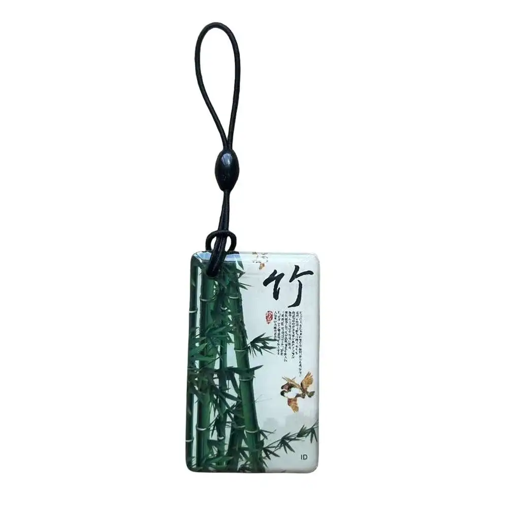 10/20/50/100Pcs EM4305 T5577 125Khz ID Rewritable RFID Keyfobs Cartoon Token Tag Blank Data Card Key Badge Fob Random Pattern
