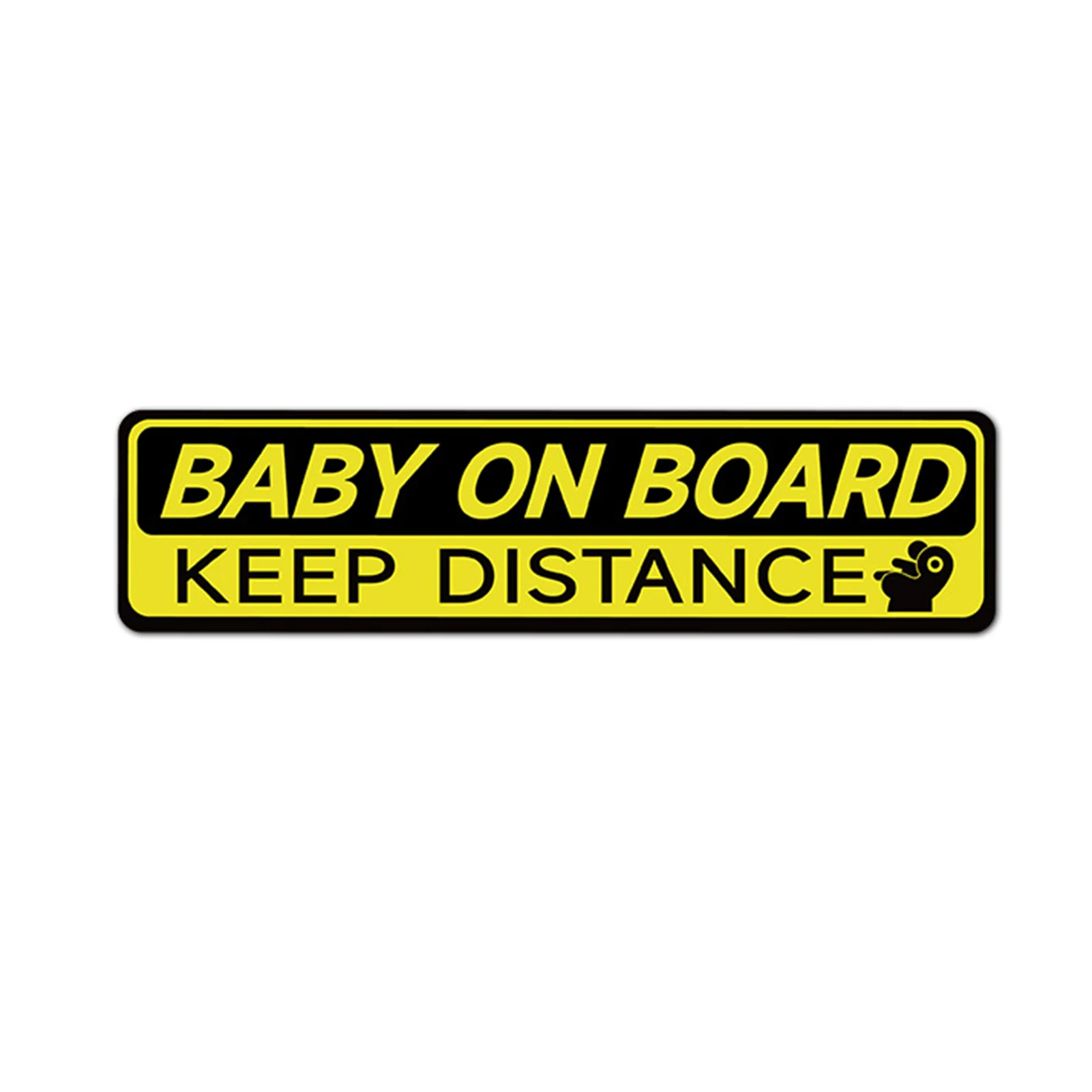 Baby On Board Magnetic Reflective Sticker for Car Safety Warning Reflector Tape Decal Car Accessories Exterior Reflector Sticker
